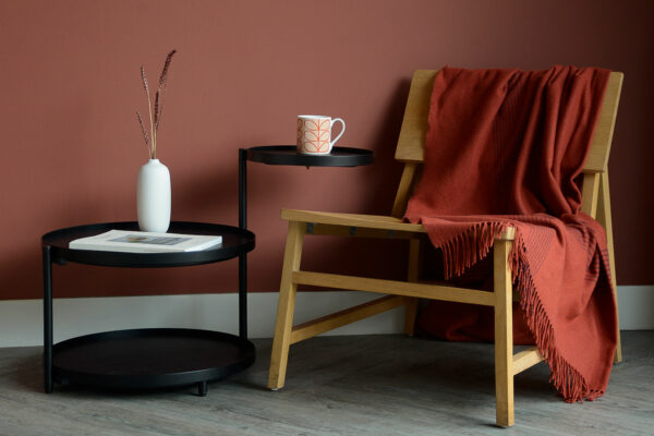 ethnicraft black swivel table main image