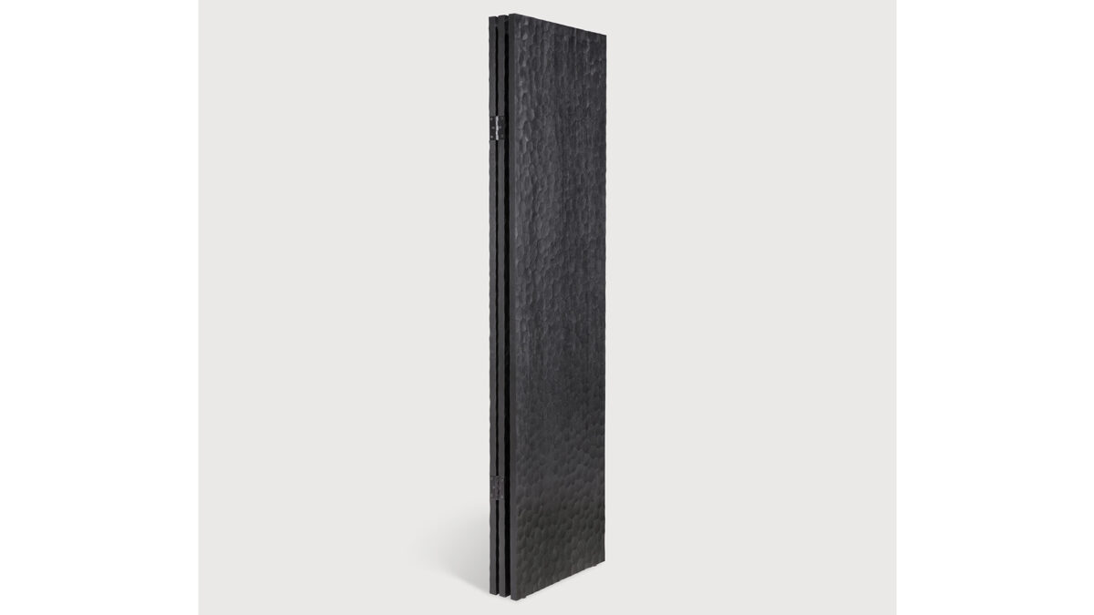 ethnicraft chopped room divider closed