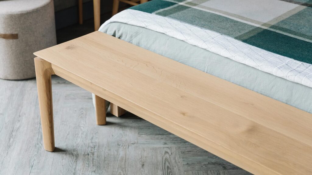 ethnicraft oak bok bench