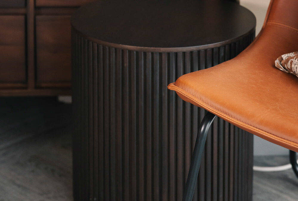 ethnicraft roller side table portrait