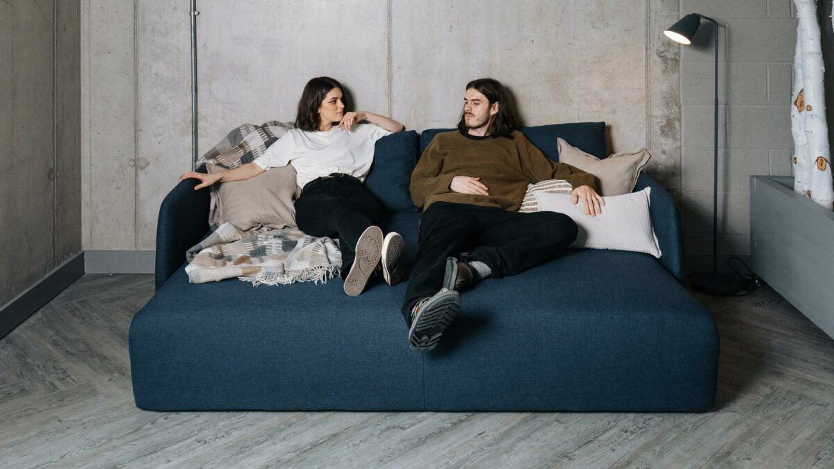 extended contemporary sofa bed
