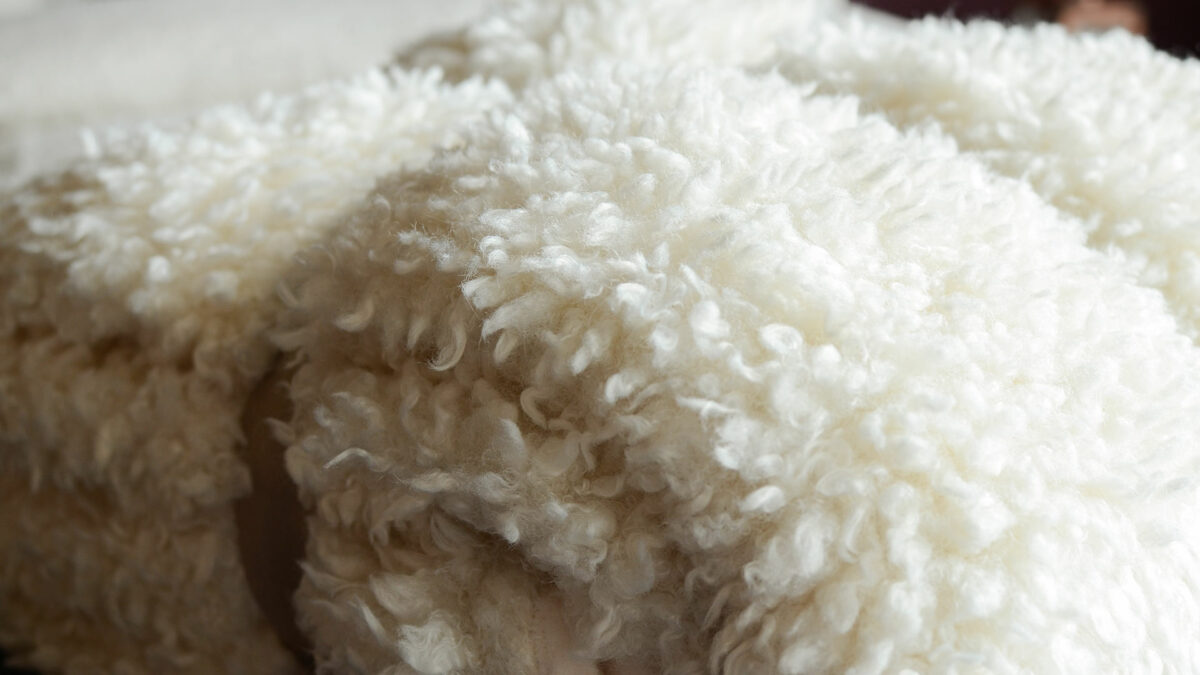 Faux alpaca throw best sale