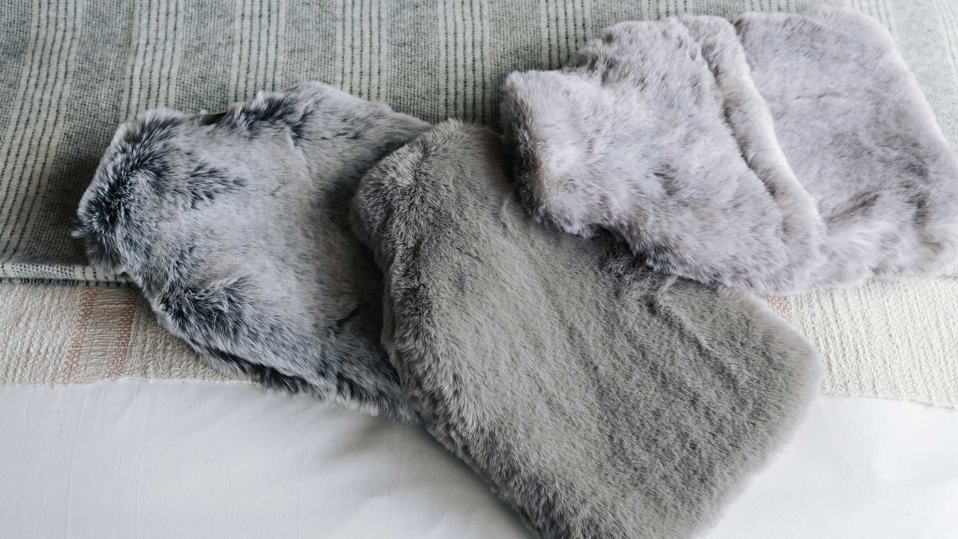 Faux Fur Hot Water Bottle | Pamper | Natural Bed Company