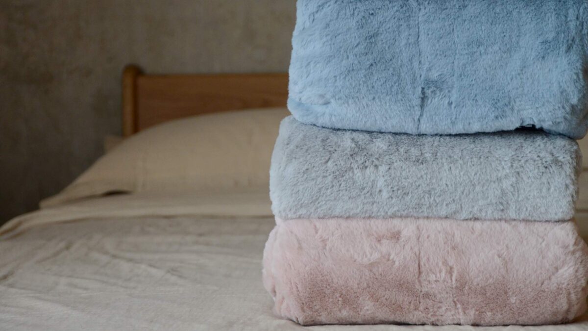 Soft, Deep Pile Faux Fur Throws - Image 2