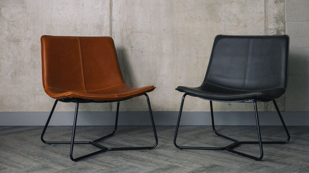 faux leather bedroom lounge chairs