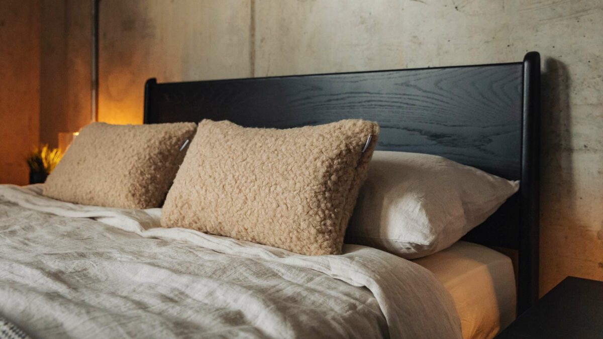 faux sheepskin cosy cushions
