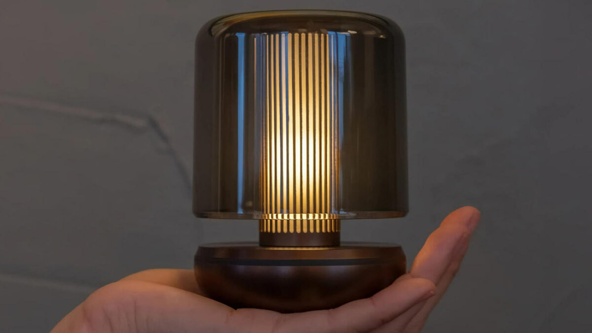 firefly lamp bronze base