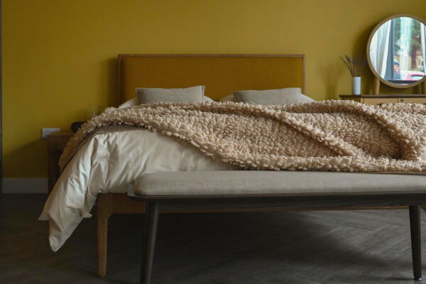 Faux Sheepskin Throw