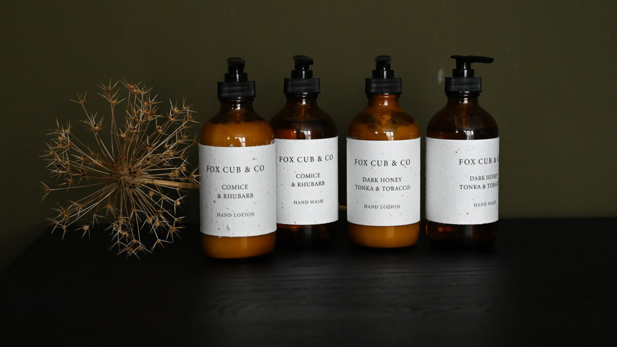 Fox Cub & Co Scented Hand Wash & Lotion - Image 3