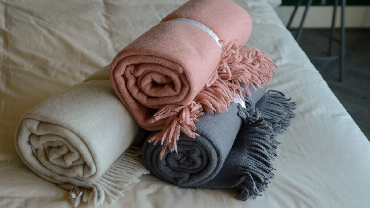 fuzzy soft knit throws