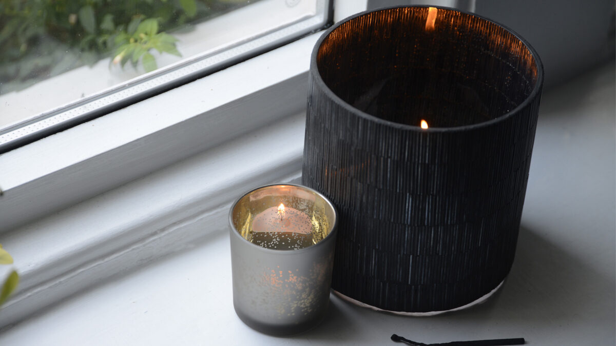 glass candle holders 1