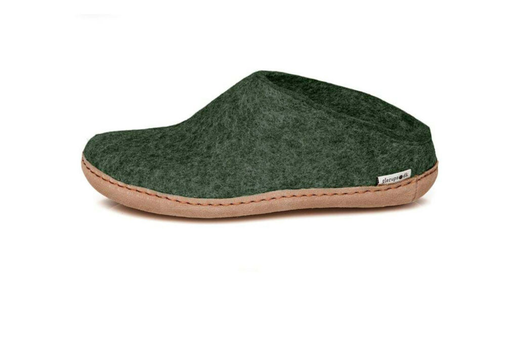 Glerups Felt Slippers Slippers Natural Bed Company