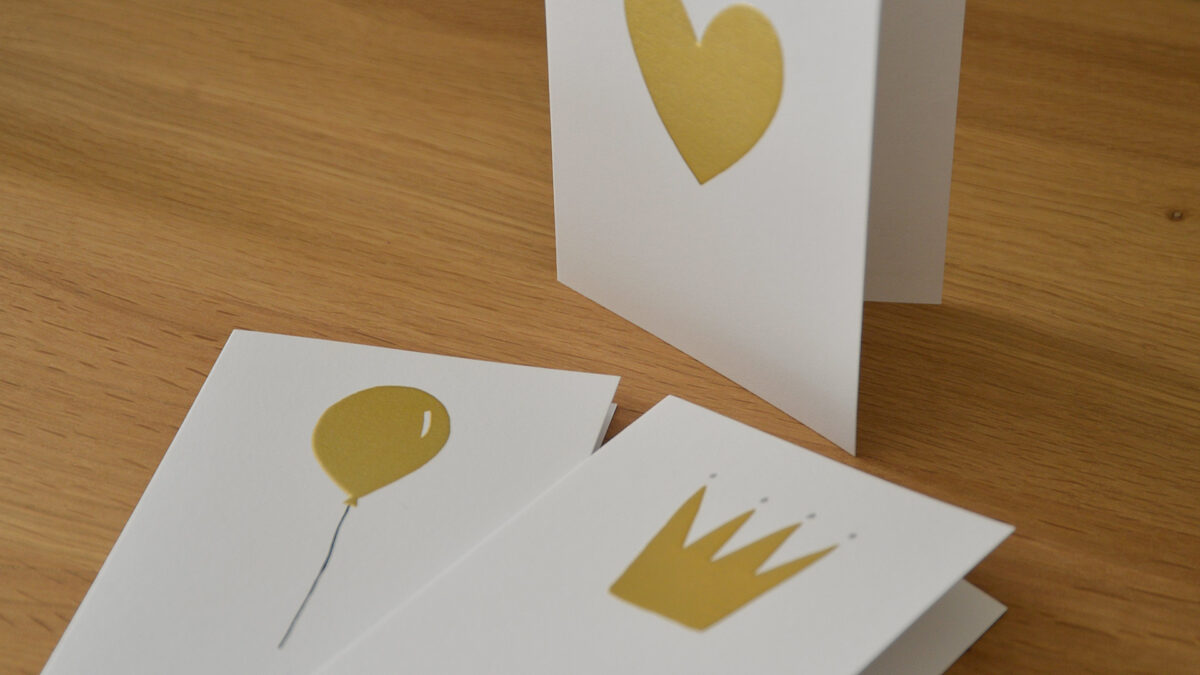 Gold Embossed Card Set - Image 3