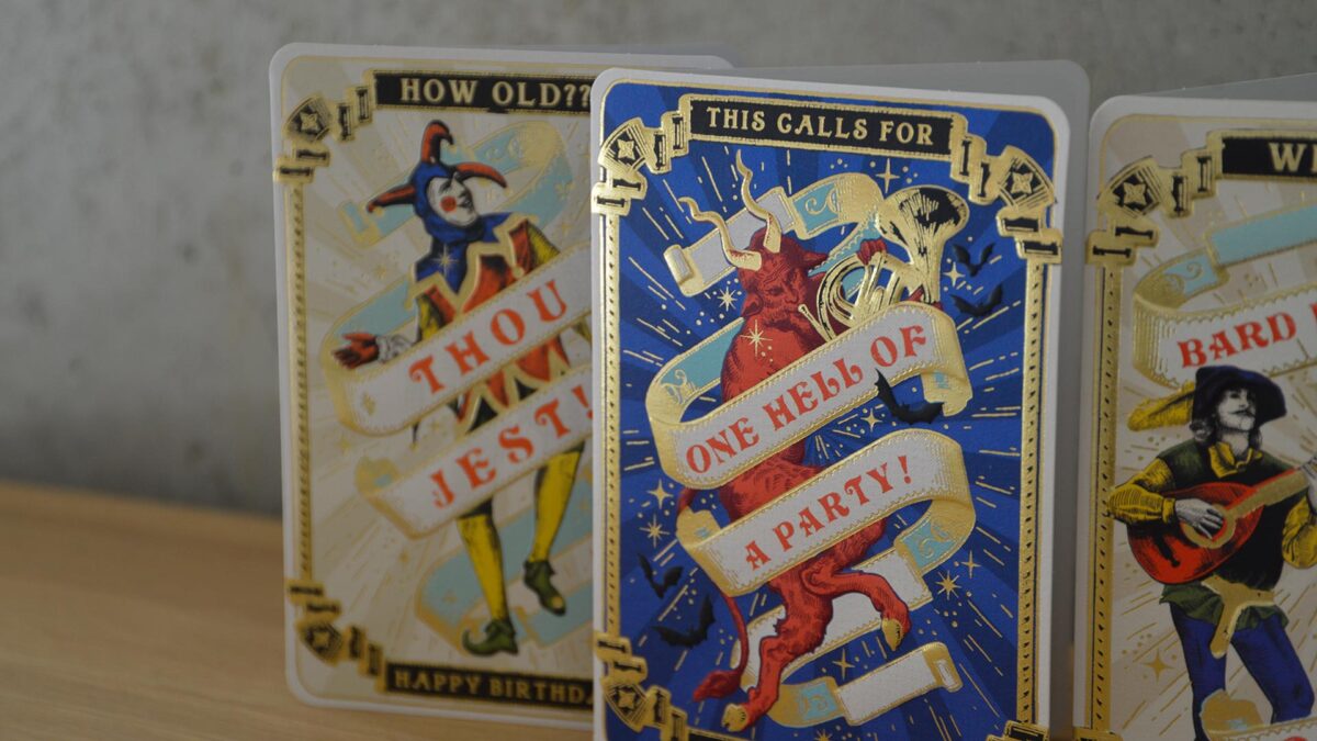 Medieval Birthday Cards - Image 4