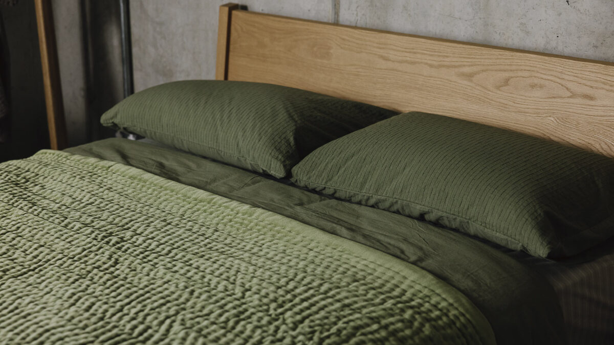 Stitched Velvet Bedspreads - 3 Colours - Image 19
