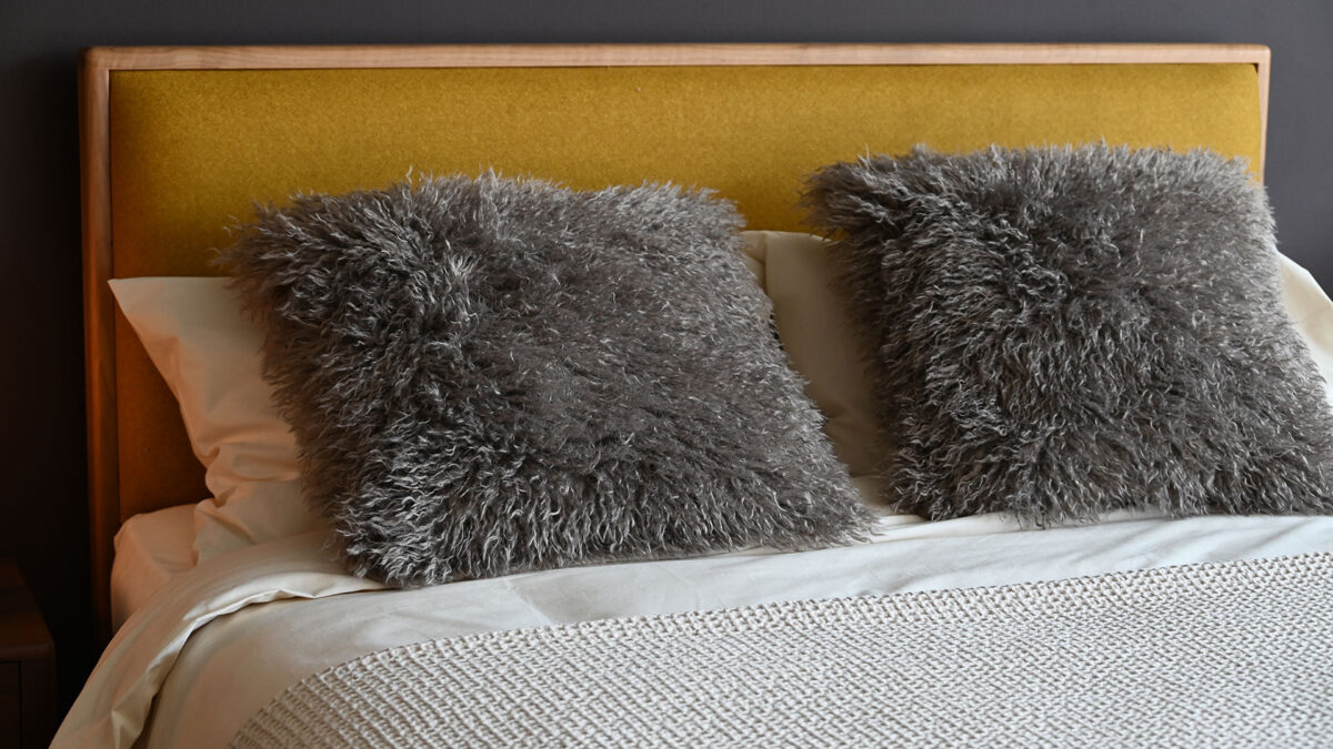 Deep Pile Faux Fur Cushions - 3 Colours - Image 7