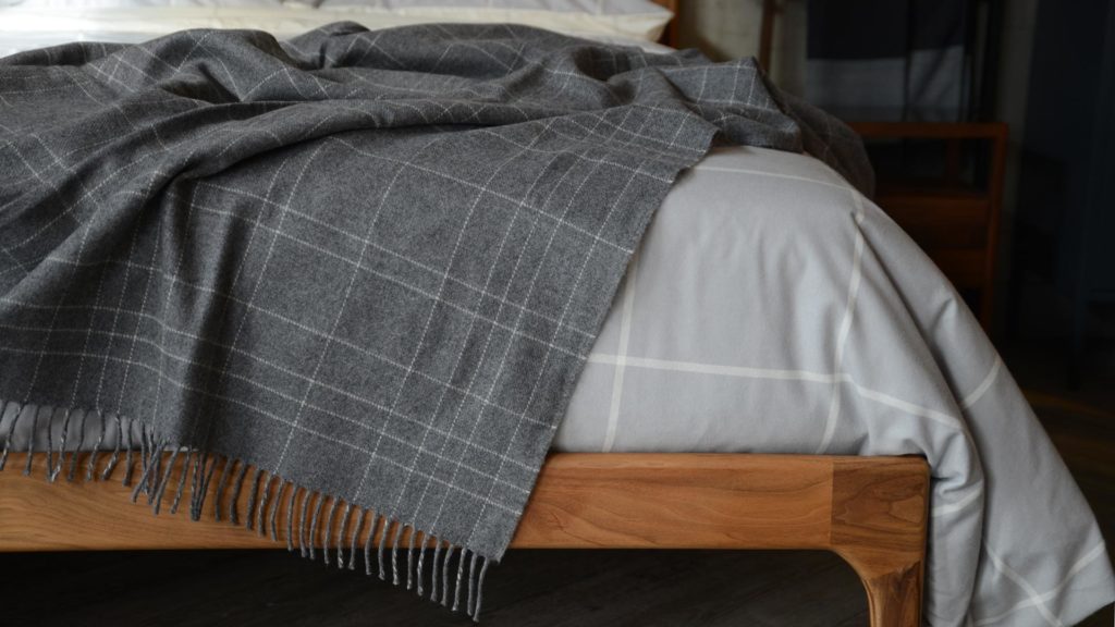 contemporary merino lambswool throws