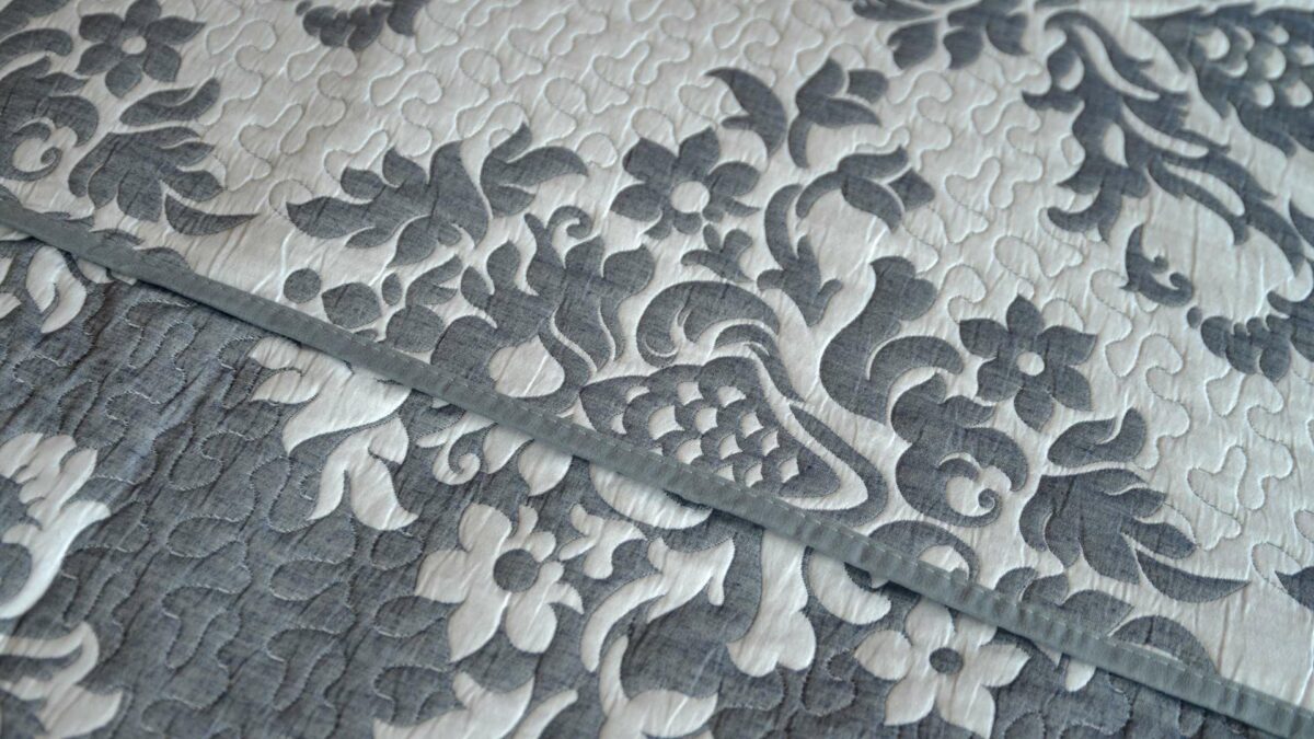 grey-blue-and-white-classic-jacquard-bedspread