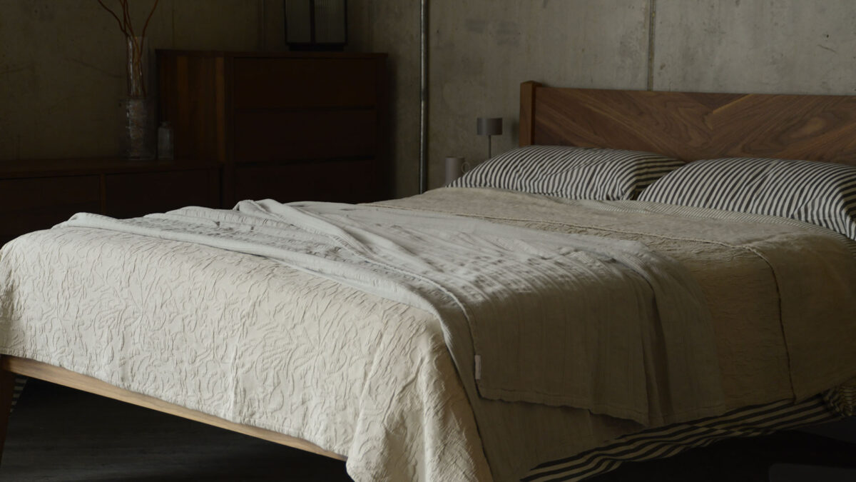 Textured Stripe Pure Cotton Bedspreads - Image 9