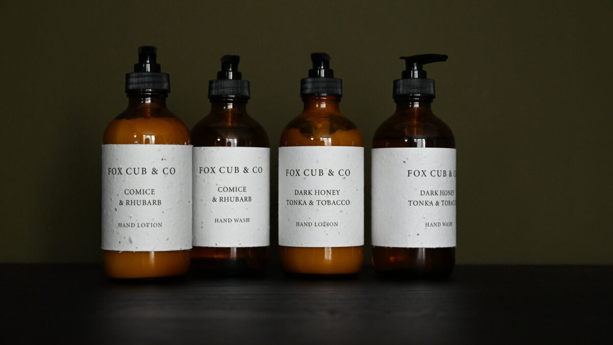 Fox Cub & Co Scented Hand Wash & Lotion - Image 2