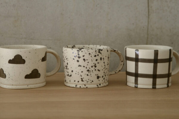 Stoneware Mugs - 3 Patterns
