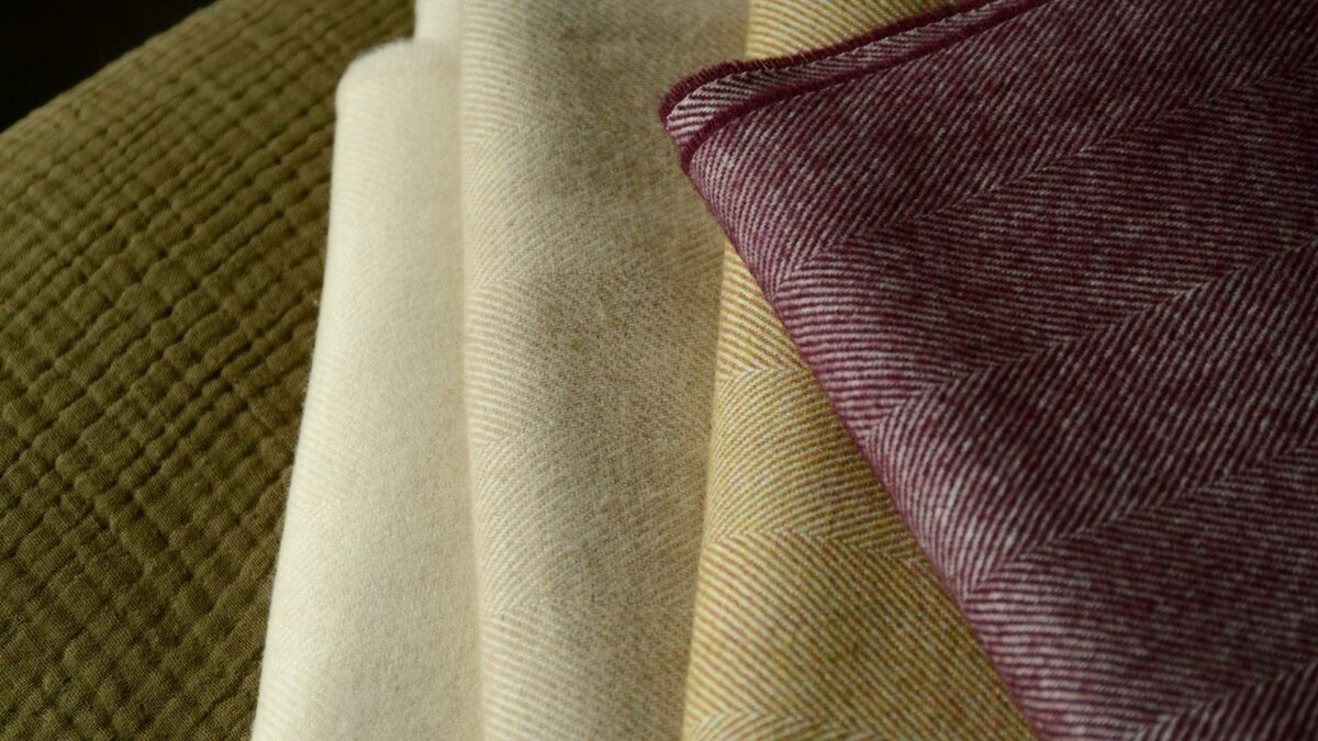 herringbone throws