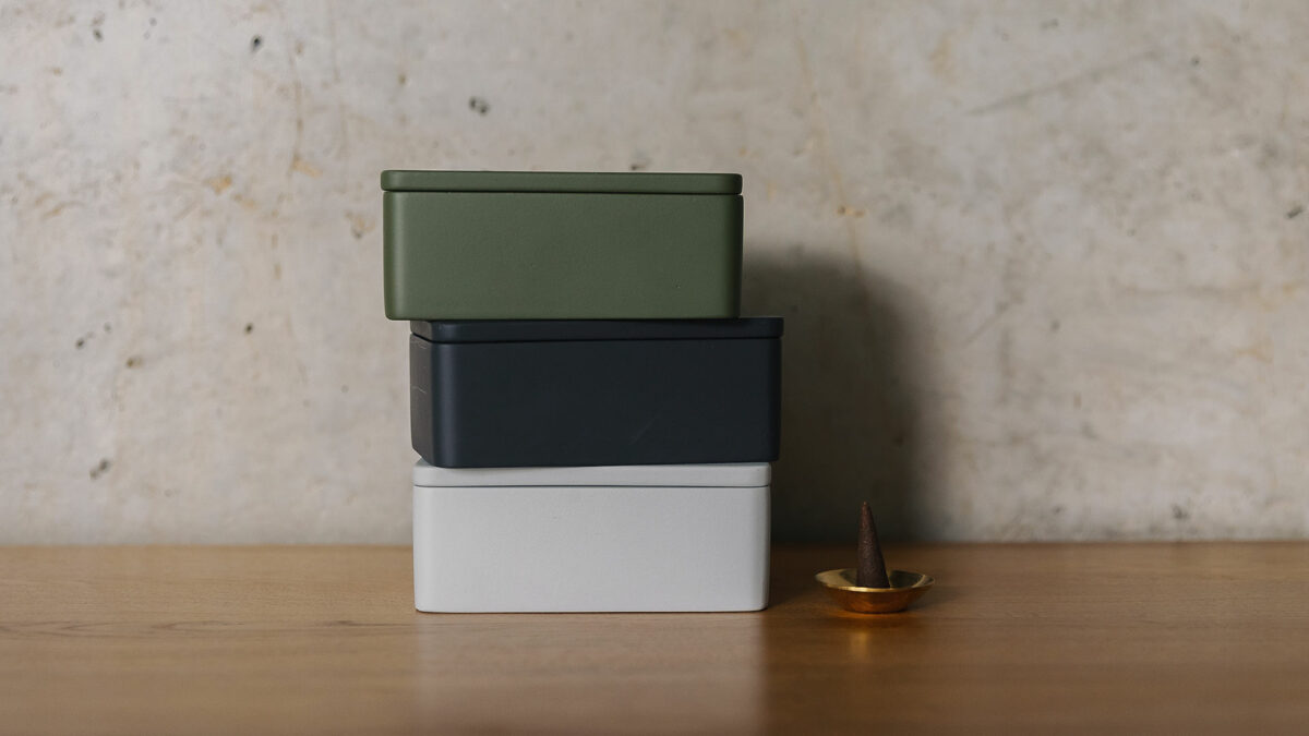 incense holder and container