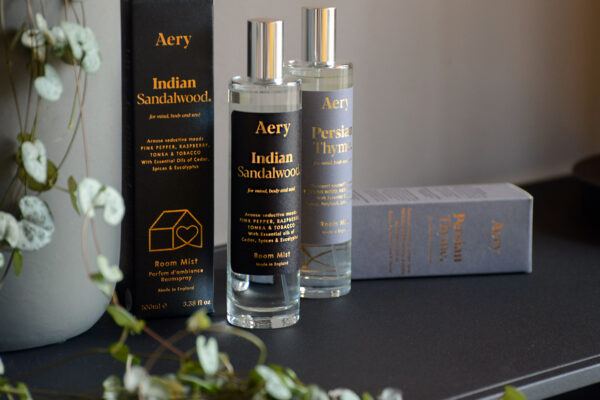 indian sandalwood and persian thyme room scents