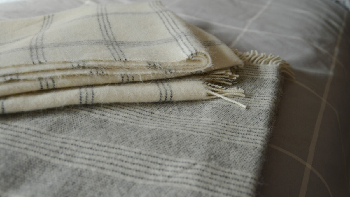 luxury alpaca and merino throws