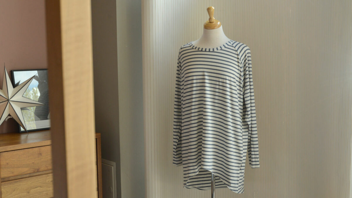 ivory and grey stripey top 1920 b