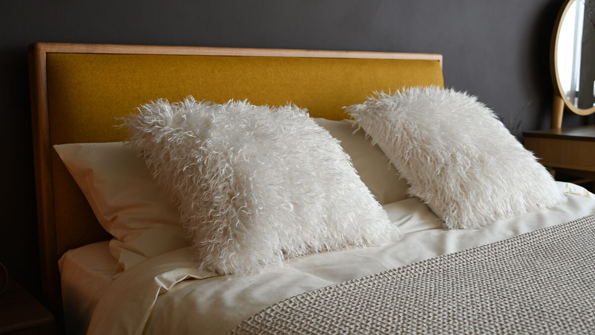Deep Pile Faux Fur Cushions - 3 Colours - Image 5