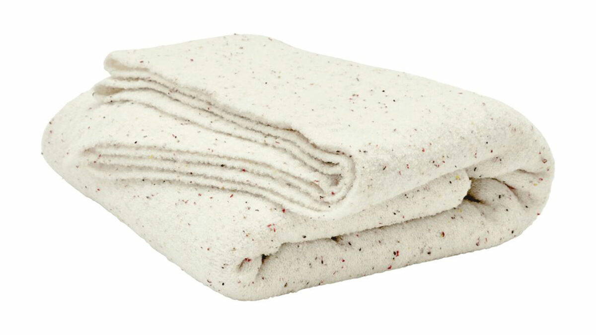 ivory flecked blanket