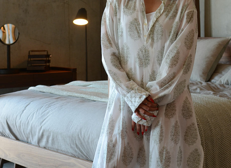 ivory-&-green-block-print-nightshirt