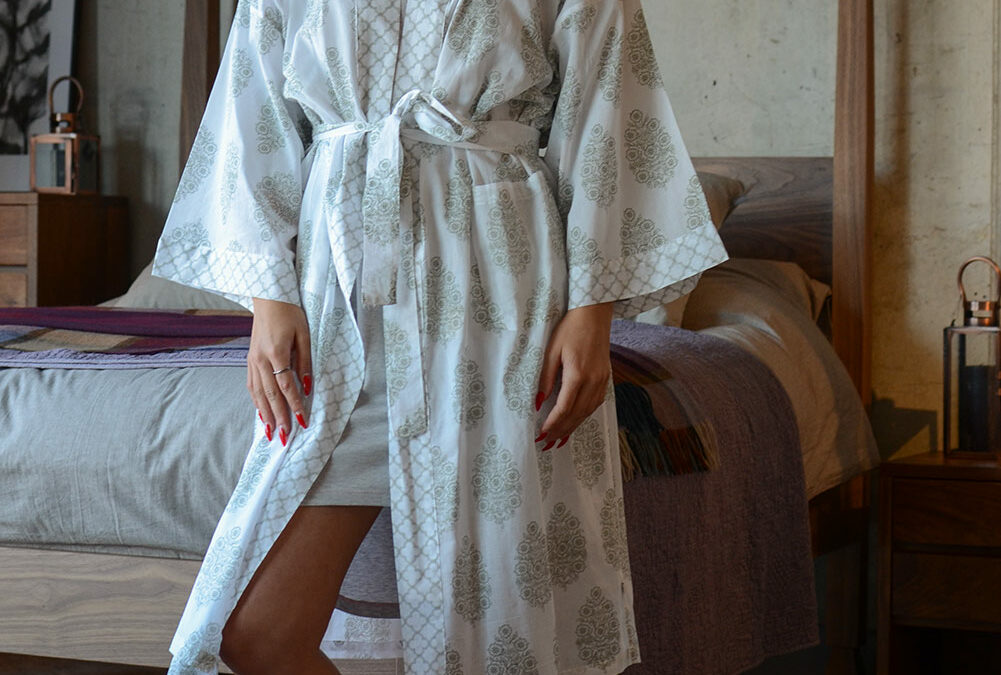 ivory-&-green-block-print-robe