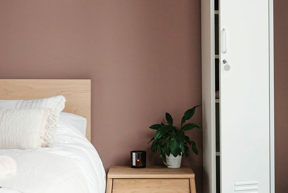 ivory mustard skinny locker with Air bedside table 1400