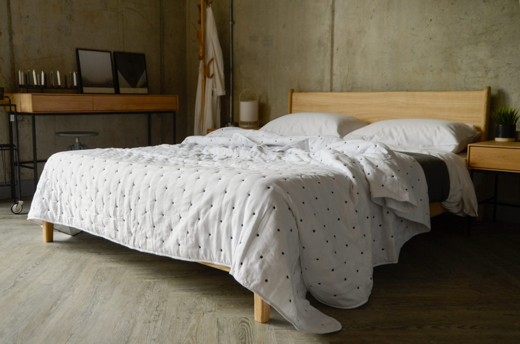 soft quilted bedspread