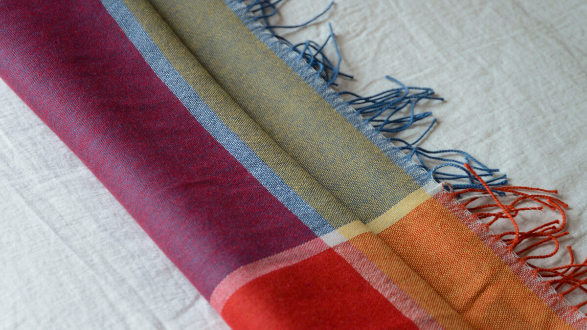 jewel colour scarf 1