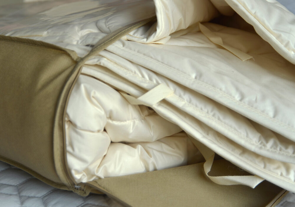Organic Cotton & Kapok Filled Duvet Natural Bed Company