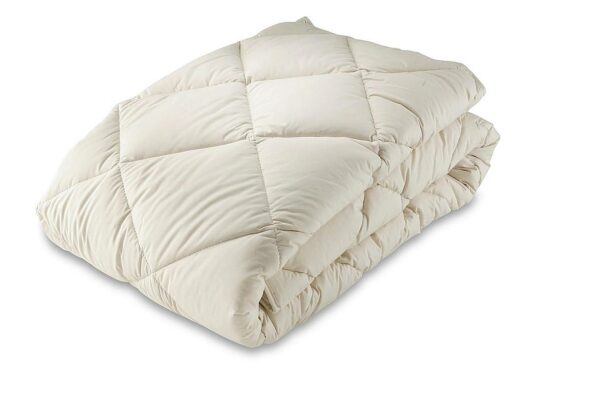 organic cotton and kapok filled natural duvet