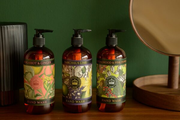 Kew gardens luxury scented liquid soaps