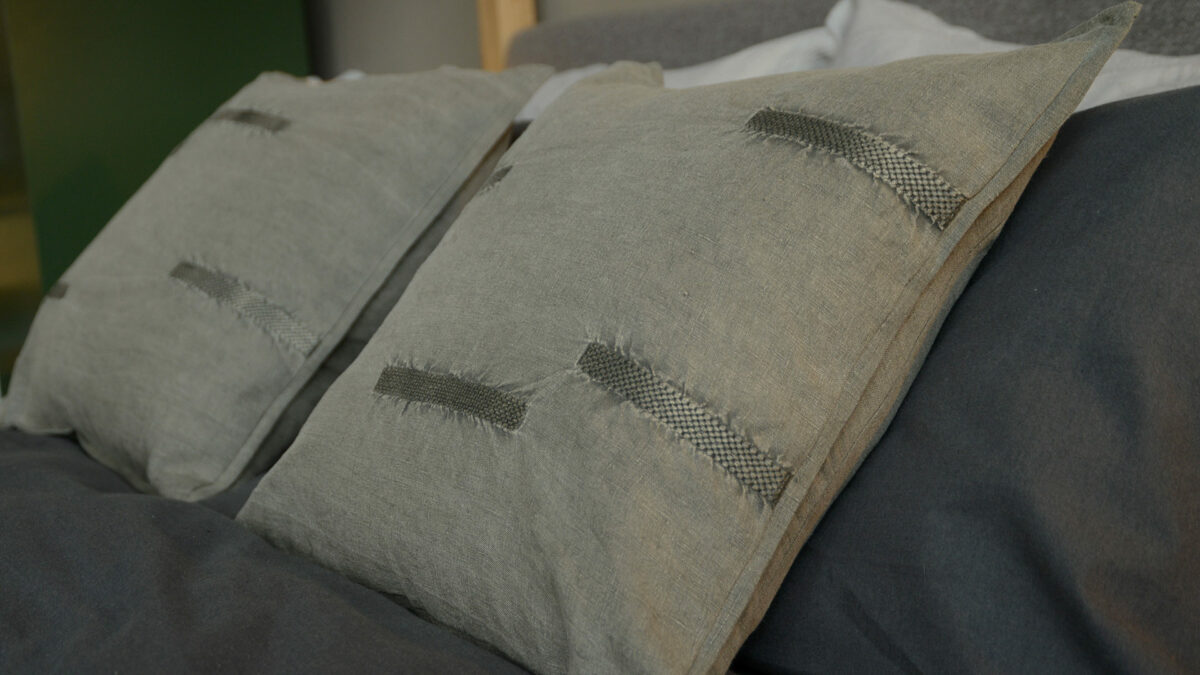 khaki cushion covers