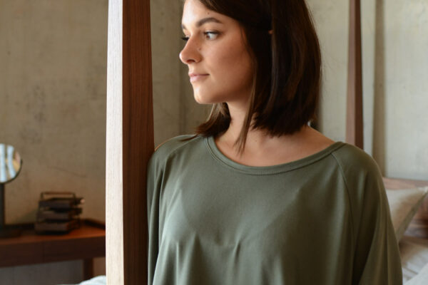 khaki-lounge-wear-slouch-dress-neckline