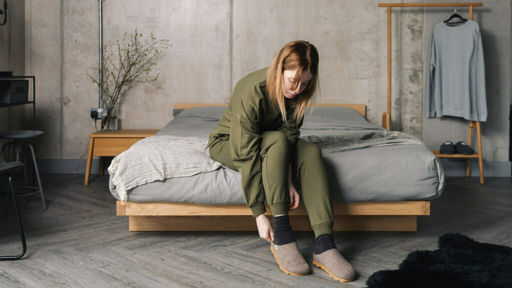 khaki loungewear