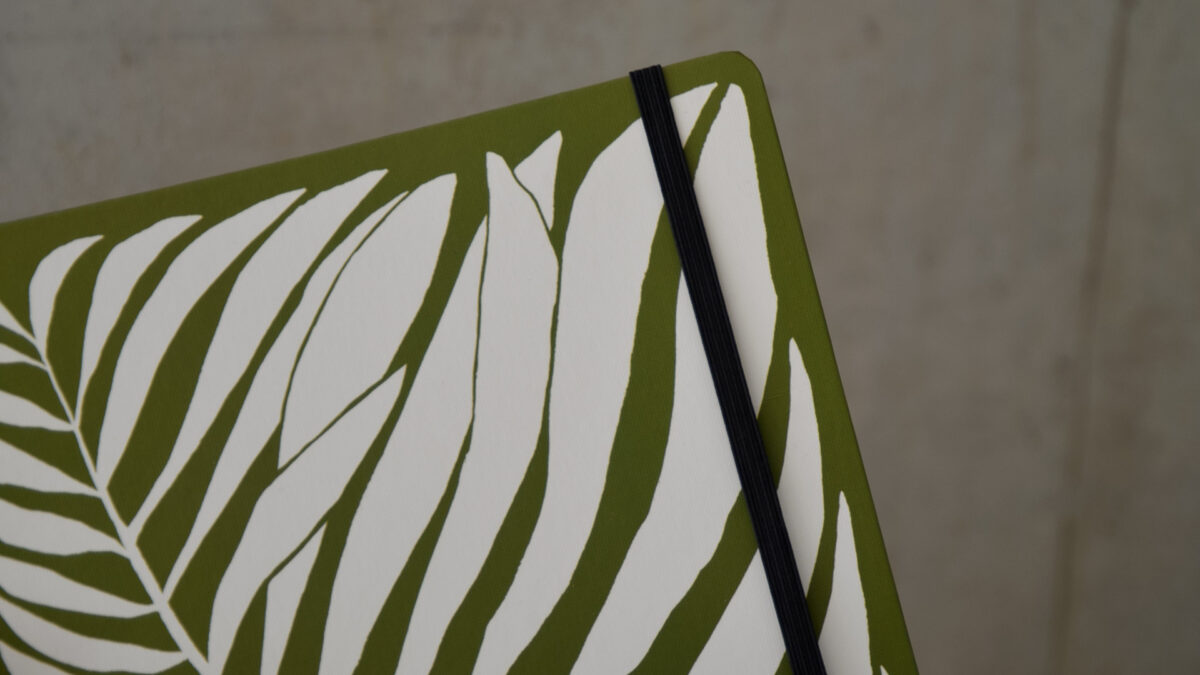 Hardback Leaf Print Notebooks - Image 5