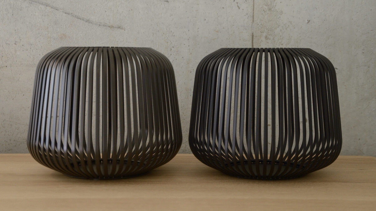Modern Metal Candleholders - Black or Bronze - Image 6