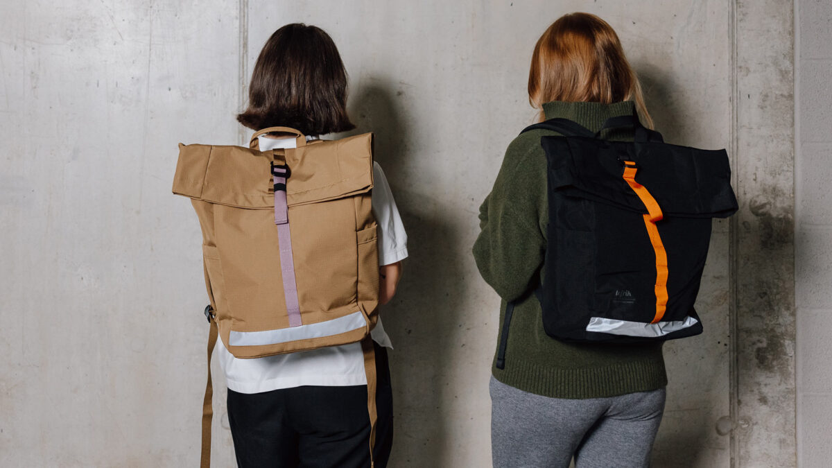 large roll top back packs