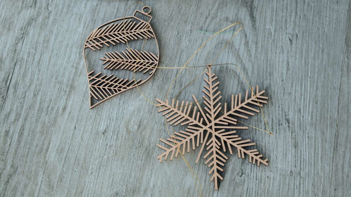 laser cut ornaments