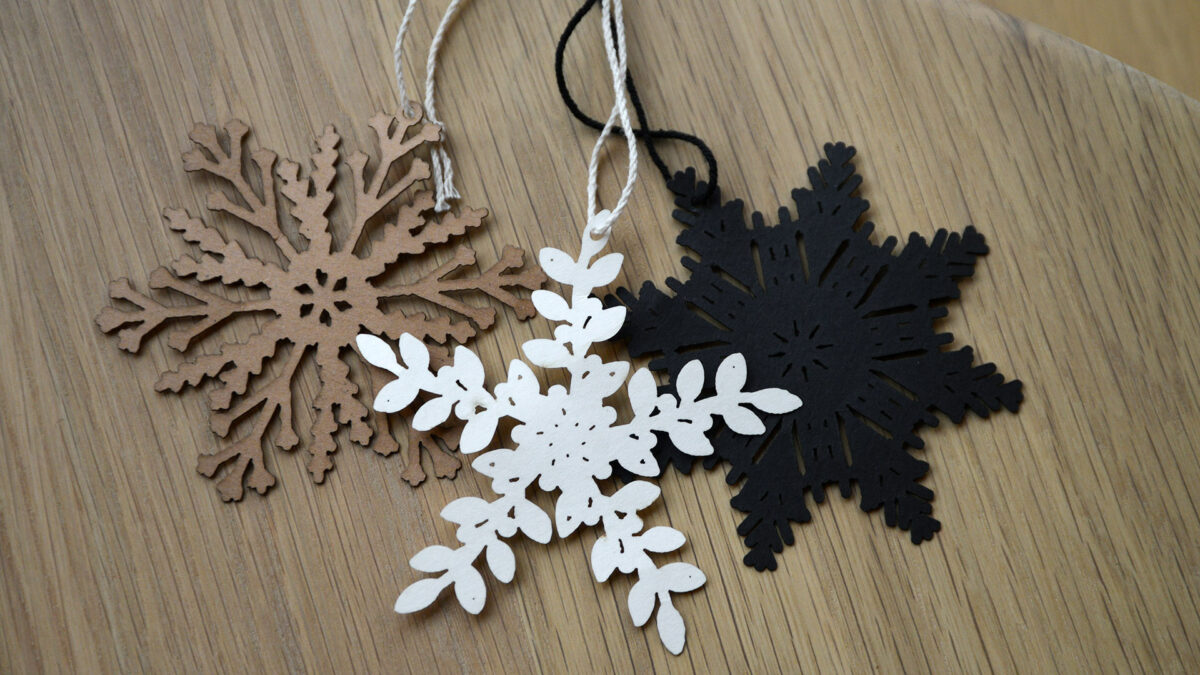laser cut paper snowflakes