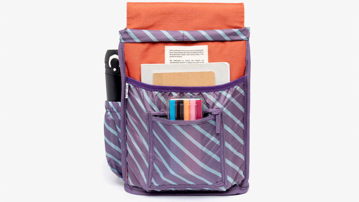 Recycled Polyester Drawstring Backpacks - 4 Colours - Image 6