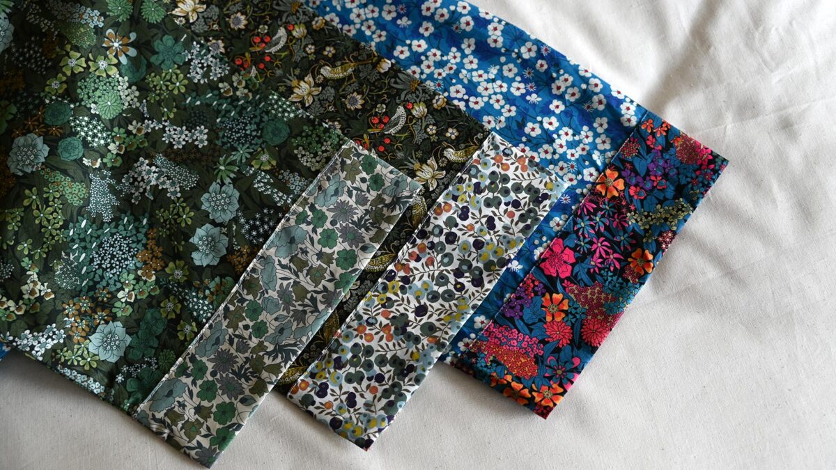 Luxury Patterned Kimonos in Liberty Fabrics - 3 Colours - Image 2
